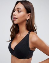 Thumbnail for your product : Project Me Projectme Nursing Ambition mesh flexiwire plunge bra in black