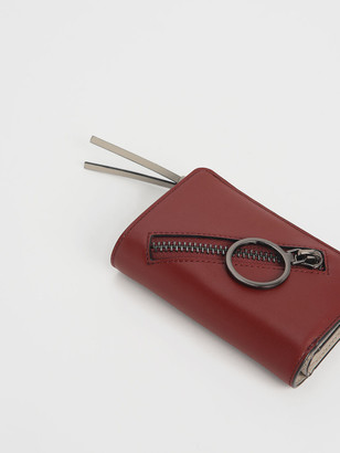 Charles & Keith Ring Detail Zip Around Small Wallet