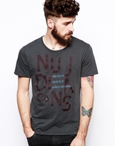 Thumbnail for your product : Nudie Jeans T-shirt Logo Print