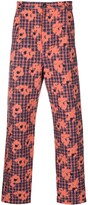 Thumbnail for your product : Henrik Vibskov Floral-Print Slim-Cut Trousers