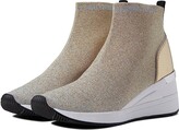 Thumbnail for your product : MICHAEL Michael Kors Skyler Bootie (Silver/Pale Gold) Women's Boots