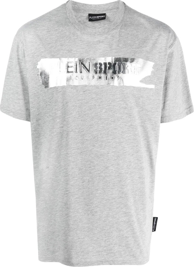 Plein Sport debossed-logo short-sleeved T-shirt