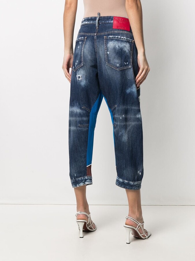 DSQUARED2 Kawaii straight-leg jeans - ShopStyle Cropped Fit