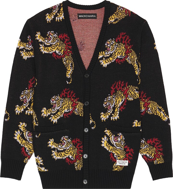 Wacko Maria Jean Michel Basquiat - Cardigan (Type-1) - ShopStyle