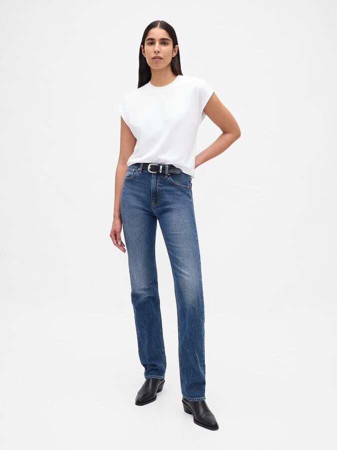 Gap High Rise ’90s Straight Jeans