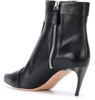 Alexander McQueen heeled buckle boots