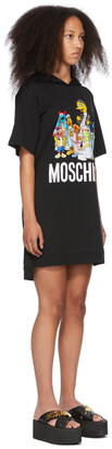 Moschino Black Sesame Street Edition Hoodie Dress