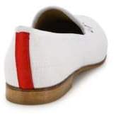 Thumbnail for your product : Del Toro Wifey Linen Smoking Loafers