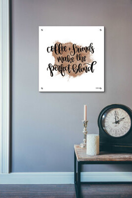 Trinx Coffee + Friends by Imperfect Dust - Unframed Textual Art