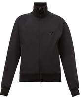 Thumbnail for your product : Balenciaga Zip-through Logo-print Track Jacket - Womens - Black