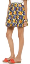Thumbnail for your product : Mother of Pearl Printed Satin Skirt