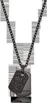 Thumbnail for your product : Emporio Armani Men's Black Heritage Necklace