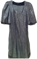 Thumbnail for your product : Et Vous Metallic Cotton Dress