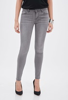 Thumbnail for your product : Forever 21 Faded Skinny Jeans