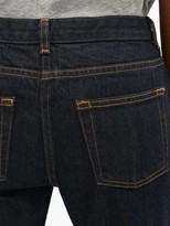 Thumbnail for your product : The Row Ashland Selvedge Straight-leg Jeans - Dark Blue