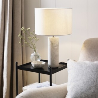 The White Company Churwell Table Lamp, White Natural, One Size
