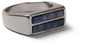 Topman Blue Rectangle Ring*