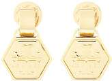 Thumbnail for your product : Tory Burch Geometric teardrop earrings