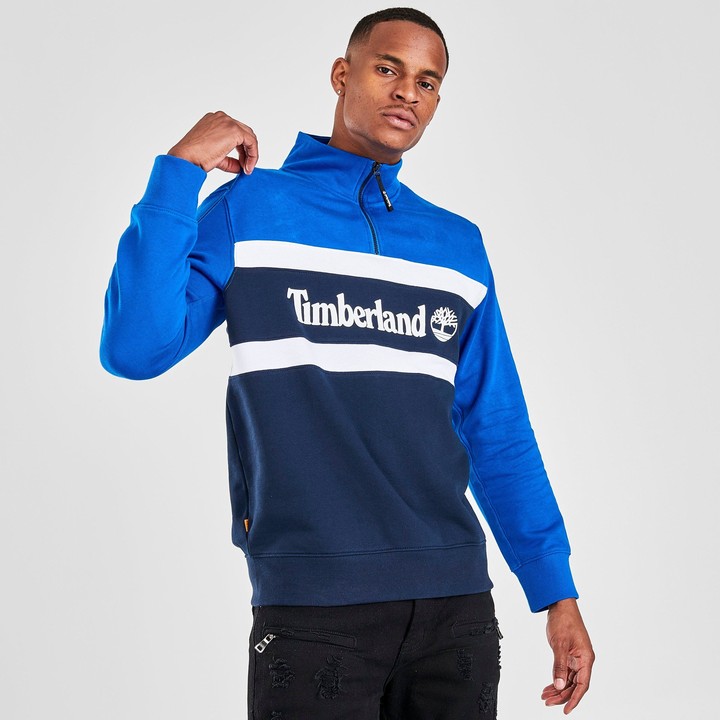timberland half zip pullover