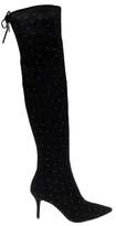 Thumbnail for your product : Badgley Mischka American Glamour by Edith Embellished Over-the-Knee Boot