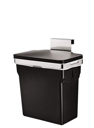 Simplehuman In-Cabinet Trash Can, Heavy-Duty Steel Frame, 10 L / 2.6 gallon