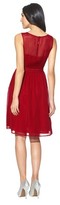 Thumbnail for your product : Tevolio Women's Chiffon Illusion Sleeveless Dress