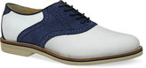 Thumbnail for your product : Bass Burlington Perforated Plain-Toe Saddle Shoes