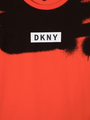 DKNY TEEN logo-print T-shirt