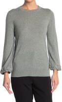 Thumbnail for your product : Kinross Braided Cuff Cashmere Knit Sweater