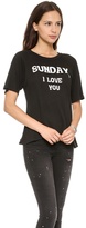 Thumbnail for your product : Wildfox Couture Dear Sunday Tee