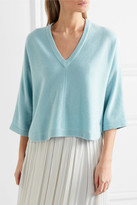 Thumbnail for your product : Allude Wool And Cashmere-blend Sweater - Sky blue