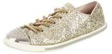 Thumbnail for your product : Miu Miu Glitter Low-Top Sneakers
