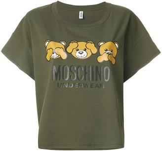 Moschino teddy bear logo T-shirt