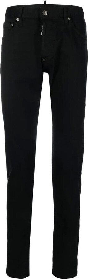 DSQUARED2 Black Bull skinny jeans - ShopStyle