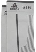 Thumbnail for your product : adidas by Stella McCartney Crew Intarsia-striped Socks - Womens - Blue