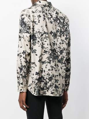 Givenchy floral long-sleeve shirt