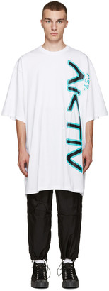 Perks And Mini White Oversized Aktiv T-Shirt