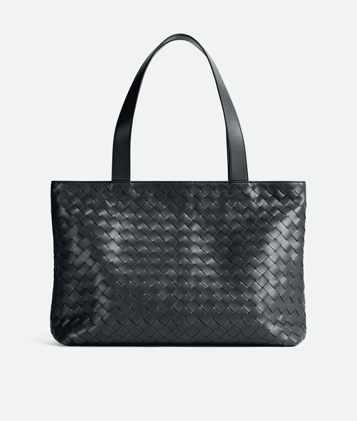 Small Intrecciato Zipped Tote