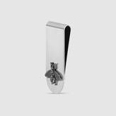 Thumbnail for your product : Gucci Money clip with bee in silver