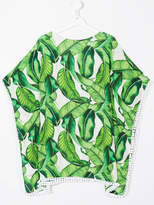 Thumbnail for your product : MC2 Saint Barth Kids TEEN printed tunic blouse