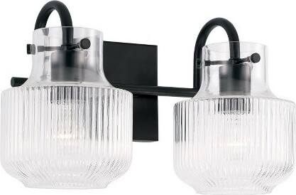 Capital Lighting CapitalLightingNyla2-LightVanityinMatteBlack
