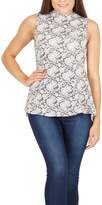Thumbnail for your product : Izabel London Floral Lace Flare Top