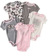 Thumbnail for your product : Calvin Klein Baby Girls' 5-Pack Bodysuits