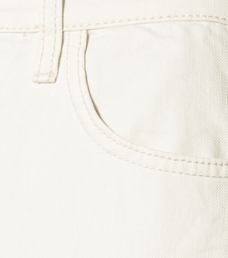 Current/Elliott The Vintage cropped mid-rise slim jeans