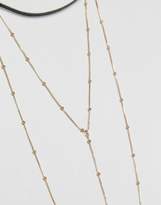 Thumbnail for your product : Pieces Multi Layer Choker Necklace