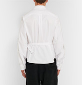 Thumbnail for your product : J.W.Anderson Strap-Detailed Cotton-Canvas Shirt