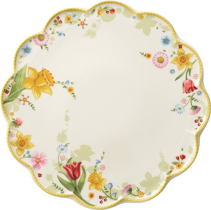 Villeroy & Boch Spring Awakening Cake Plate