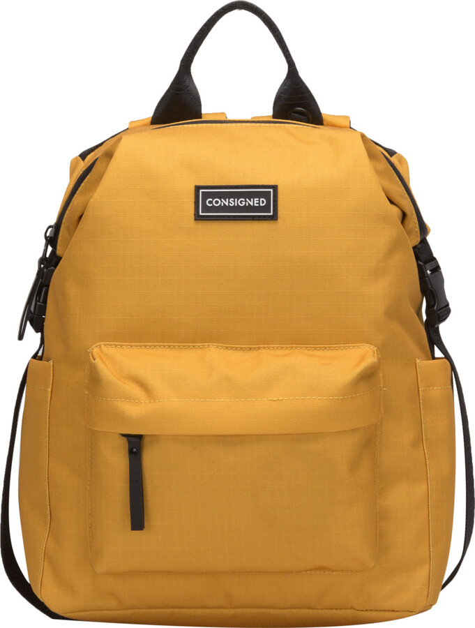 CONSIGNED - Lamont M Front Pocket Backpack Mustard - ShopStyle