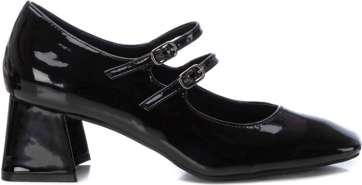 Xti Women's Patent Leather Ballerinas In Black