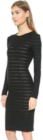 Thumbnail for your product : L'Agence Long Sleeve Stripe Dress